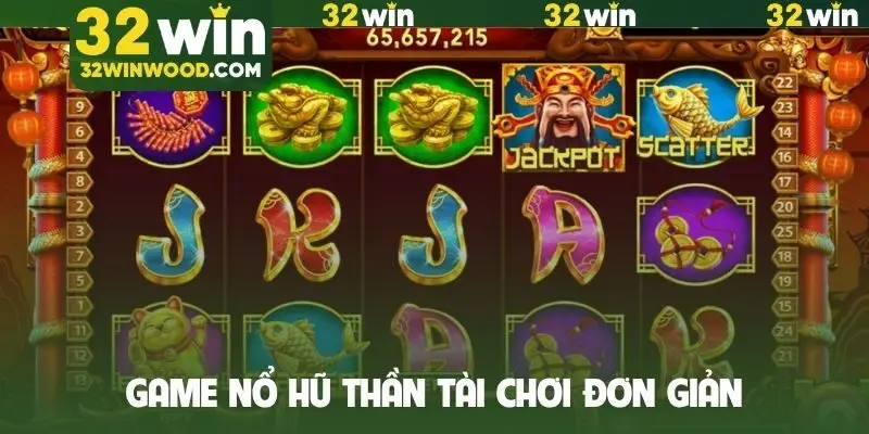 Game Nổ hũ Thần Tài chơi đơn giản