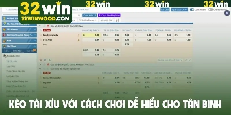 Kèo tài xỉu với cách chơi dễ hiểu dành cho tân binh