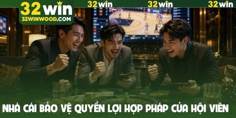 Nhà cái bảo vệ quyền lợi hợp pháp của hội viên